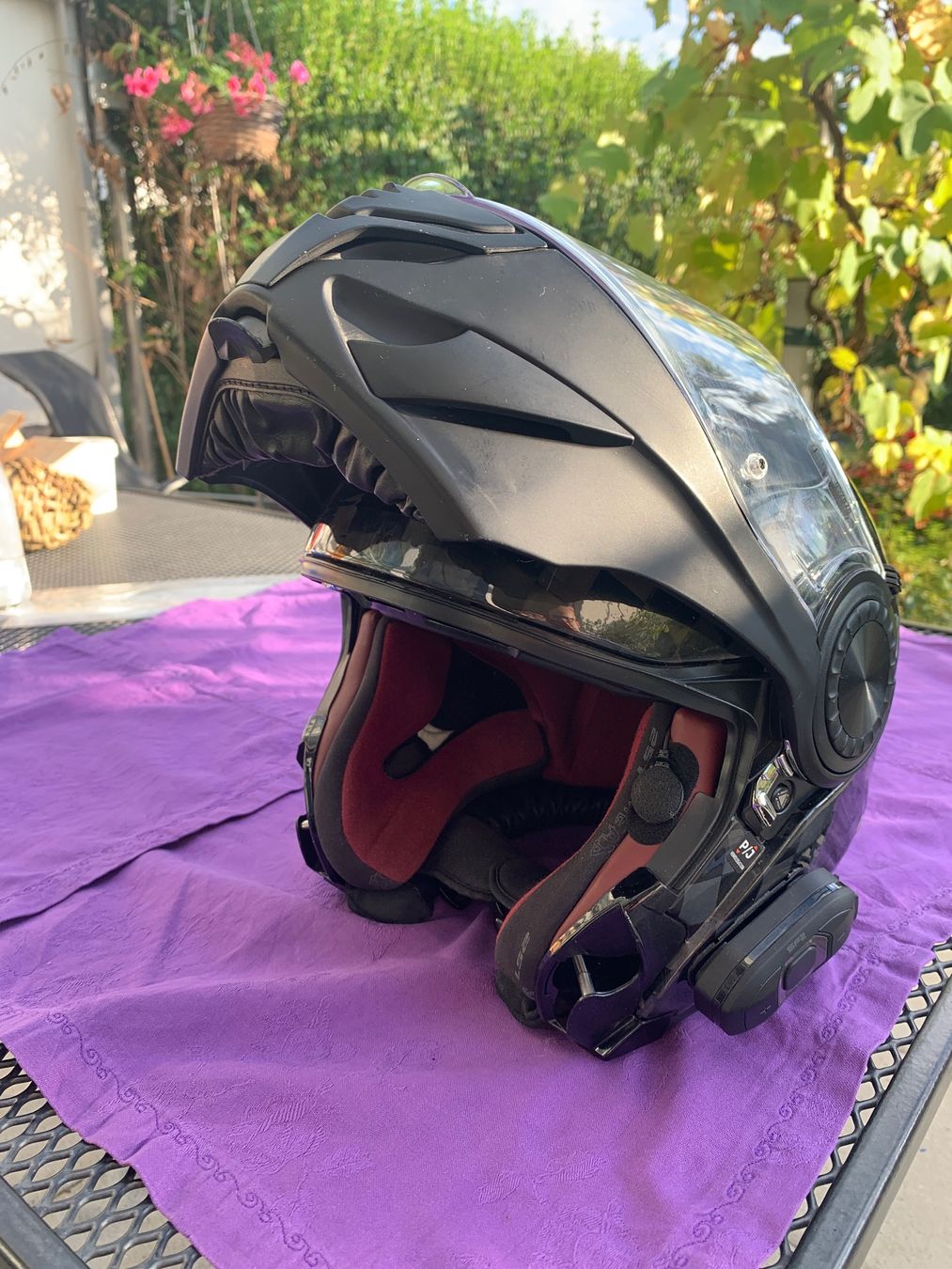 Caschi & visiere: Motorradhelm Vortex Carbon ECER22-05 Grösse L mit Com-system – Usato da Wetzikon ZH venduto da bluemli747 4