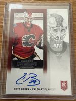 Reto Berra Kloten Fribourg Biel NHL Hockey Card signiert 
