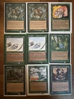 MTG Karten Lot Grün Klassiker 90er Jahre Sammlung