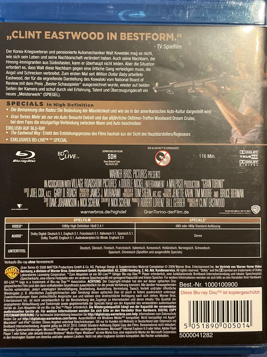 Alle DVDs: Gran Torino   (2008) – Neu (gemäss Beschreibung) aus Waldenburg von Gonzo8 1