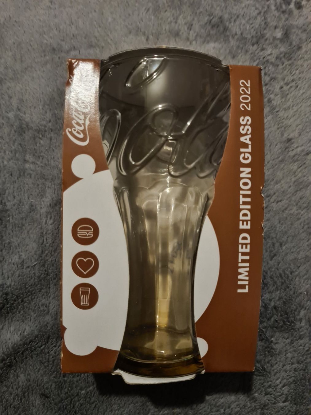 Coca-Cola Bicchieri: Coca Cola Glas McDonalds 2022 Braun – Nuovo e nell'imballaggio originale da Schönengrund venduto da ThuleA