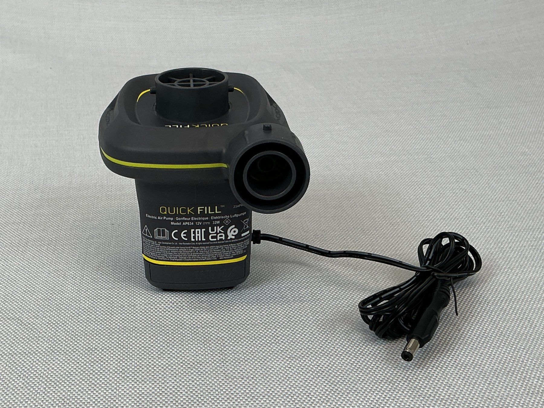 Intex Accessori per Piscine: INTEX Quick-Fill elektrische Luftpumpe – Nuovo (secondo la descrizione) da Richterswil venduto da Restwert_Richterswil 1