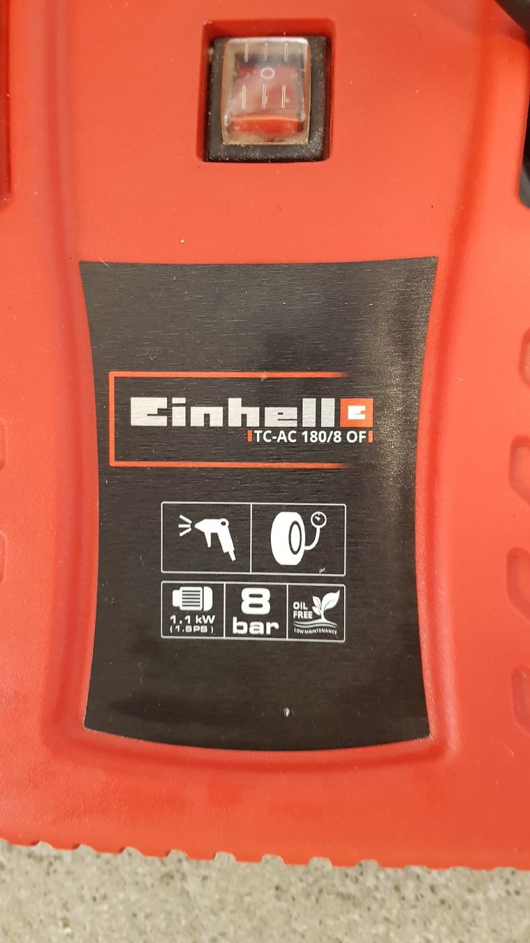 Einhell Kompressoren: Kompressor Einhell TC-AC180/8 – Gebraucht aus Dietikon von zdr_b95x