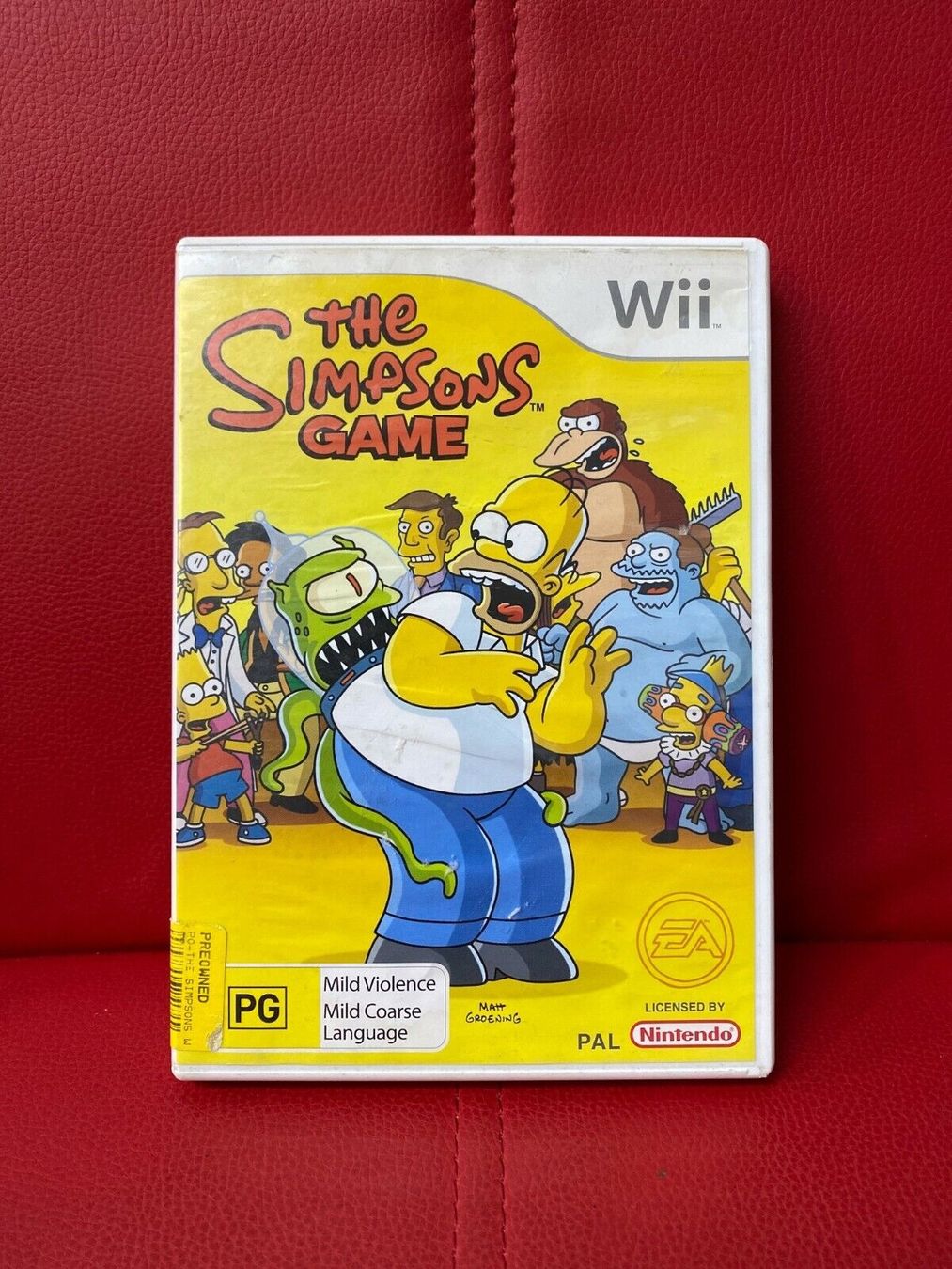 Nintendo Spiele: Die Simpson - das Spiel Wii – Gebraucht aus Hinwil von Mbaumann1