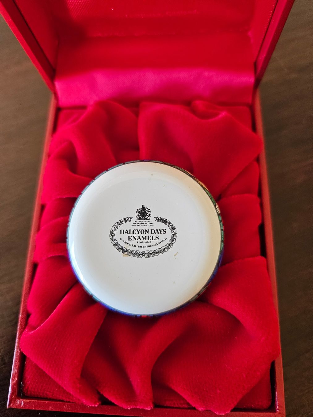 Halcyon Days Tutte le decorazioni: Pillendose – Usato da Zürich venduto da tschudin.barbara 3