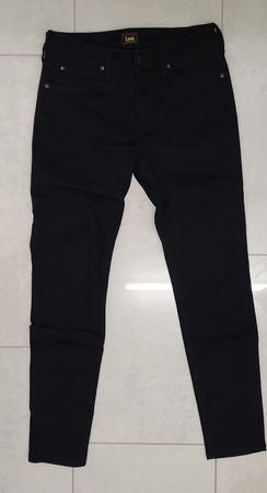 Schwarze Lee Jeans, Grösse W28 L29 - neuwertig