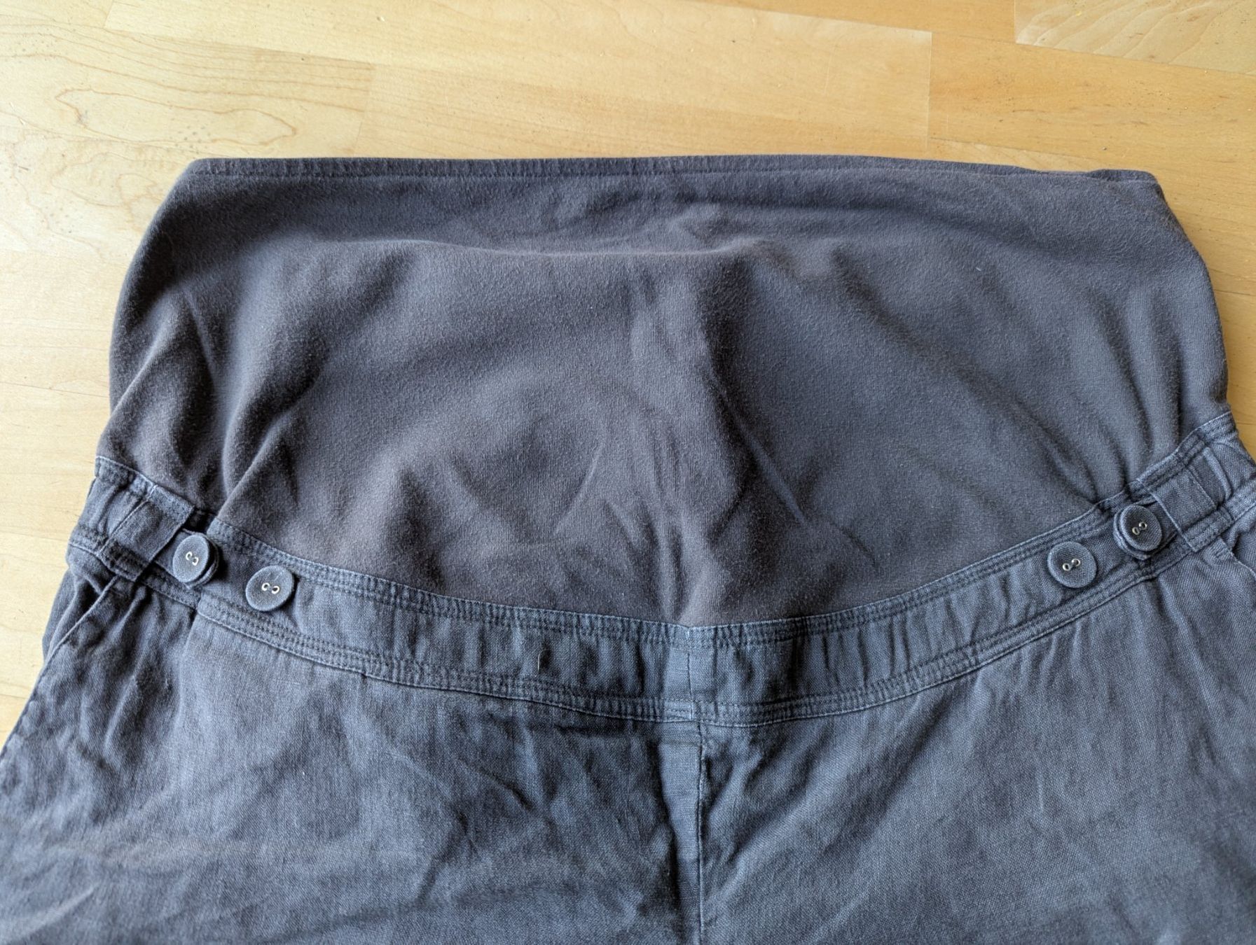 Vertbaudet Pantaloni: leichte Leinen-Umstandshose – Usato da Ostermundigen venduto da abracadabra16 2