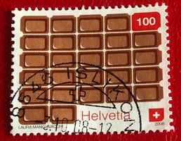 Nr.1285 Schokolade VOLLGESTEMPELT  