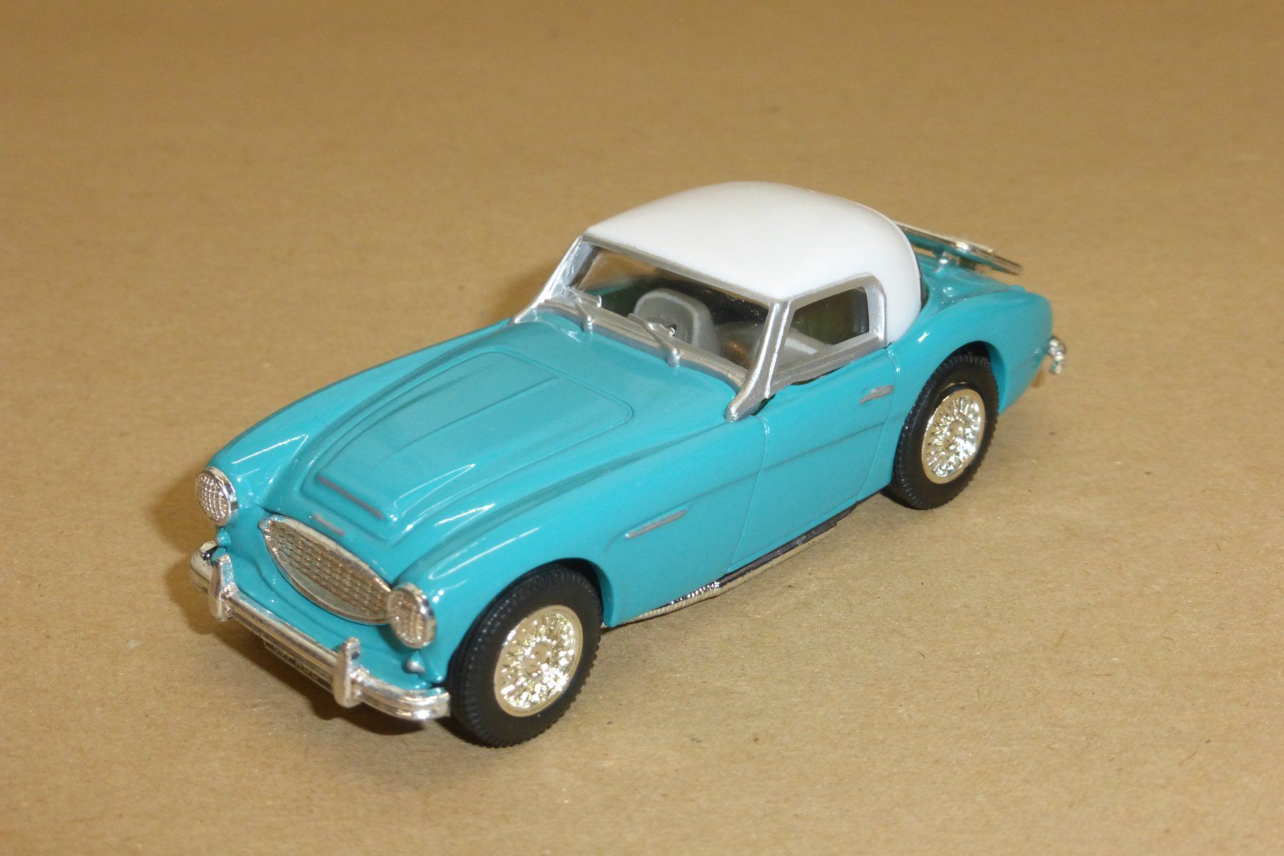 Corgi Toys Modellini d'auto: Austin Healey 3000 MKII blau weiss – Usato da Gempen venduto da Smokie72 1
