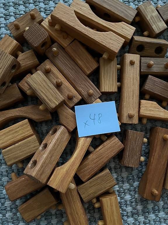 Baukästen: Holz Bausteine x48 ab 3 Jahre – Gebraucht aus Zürich von Ikle00 2