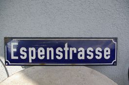 Email Schild Espenstrasse