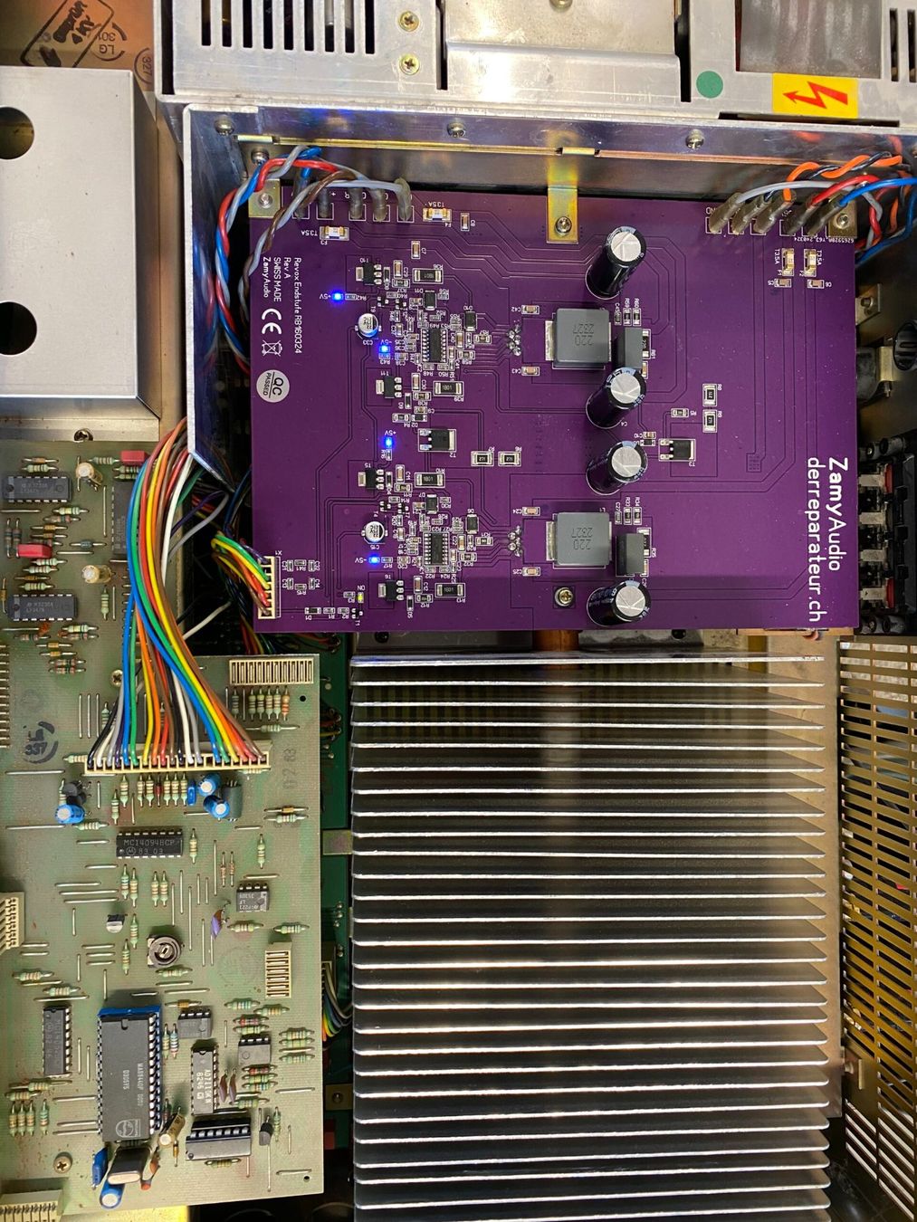 Revox Amplificatori: ReVox B251 Power Amplifier Replacement Plug and Play 1.725.8 – Usato da Winterthur venduto da klassikaudio