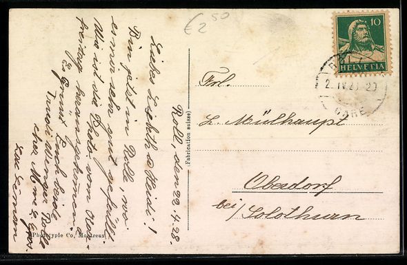 Cartoline postali: AK Rolle, Le Port – Usato da Berlin venduto da bartko-reher 1