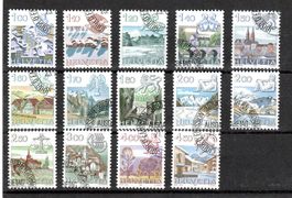 1982 - 1986 Tierkreiszeichen 1. Tag gestempelt SBK 88.--