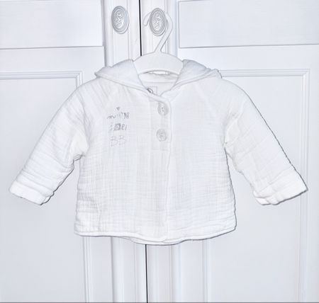 Petit Bateau baby cotton coat jacket 6 months 68 cm