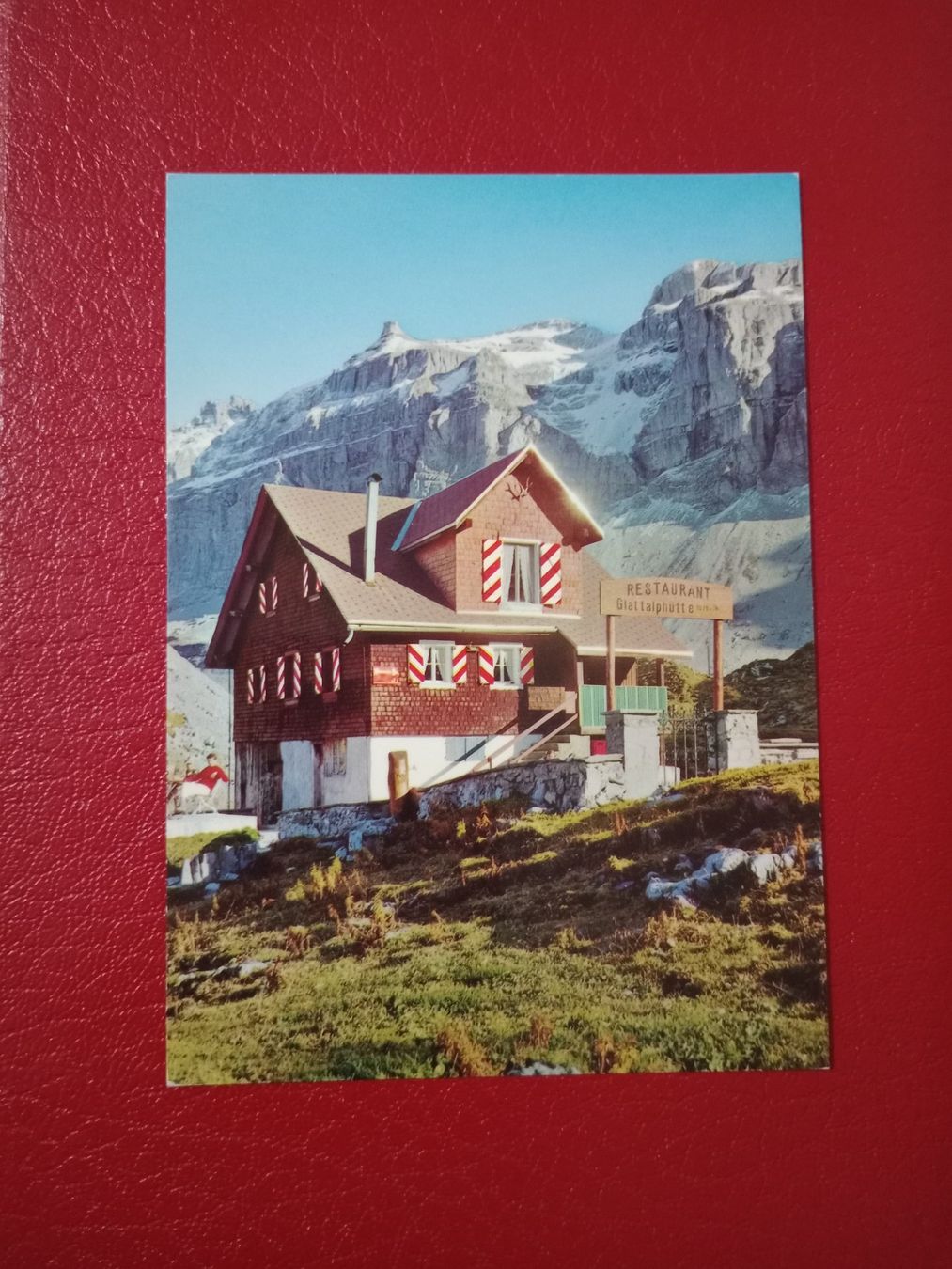 Cartoline postali: SAC CAS Glattalp Hütte Kanton Glarus – Usato da Küttigen venduto da Melisch1000
