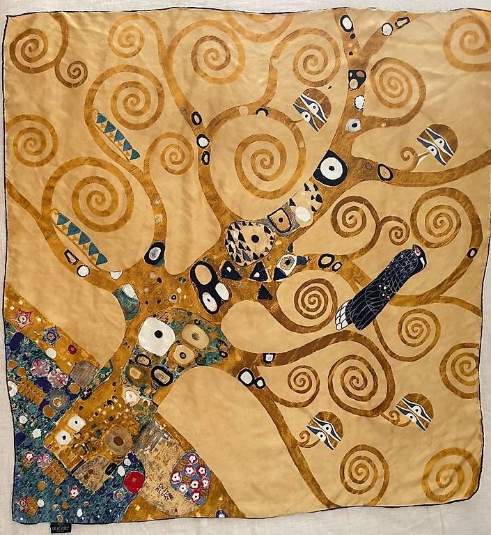 Foulard & Sciarpe: Seidentuch Gustav Klimt – Usato da Kloten venduto da Cornee 1