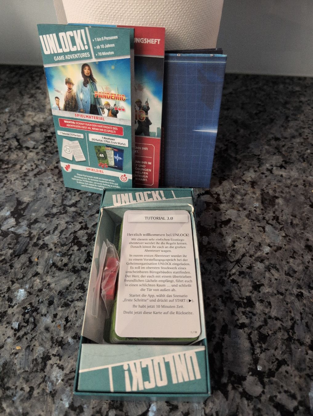 Giochi: UNLOCK Pandemic Deutsche Ausgabe  – Usato da Huttwil venduto da Schnuegu13 2