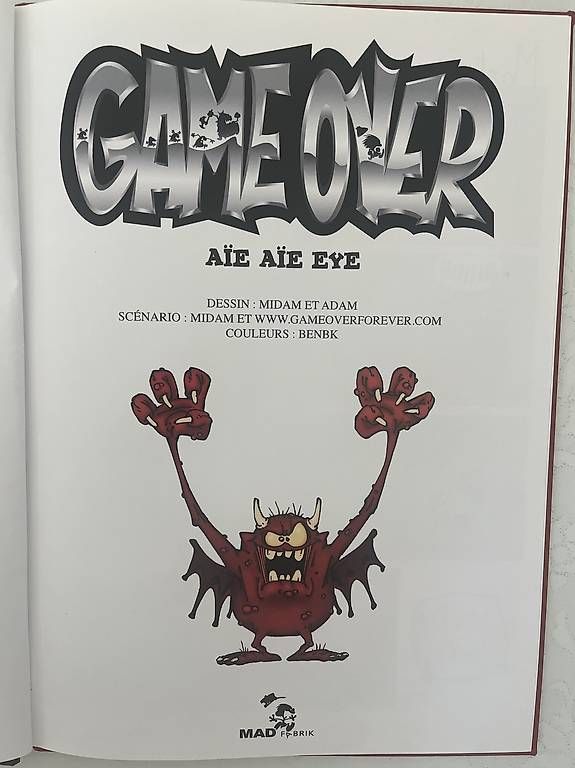 Fumetti: BD Game Over – Usato da Lausanne venduto da Catherine1003 4