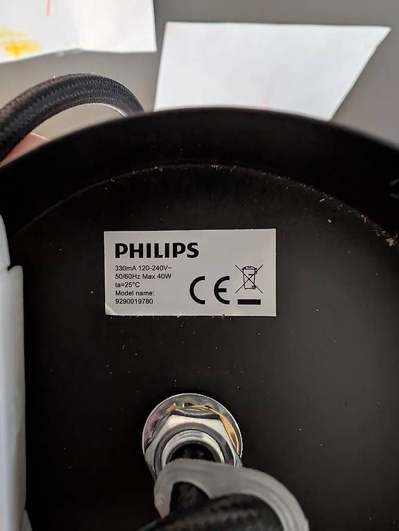 Lampadari & plafoniere: Vintage Cord Pendelleuchte Gold - Philips – Usato da Brüttisellen venduto da LouBeks 2