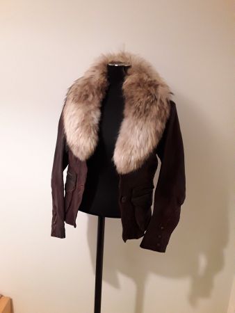 Leder jacke