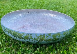 Dekoschale, Durchmesser 51cm, Vintage Look, Garten Deko!
