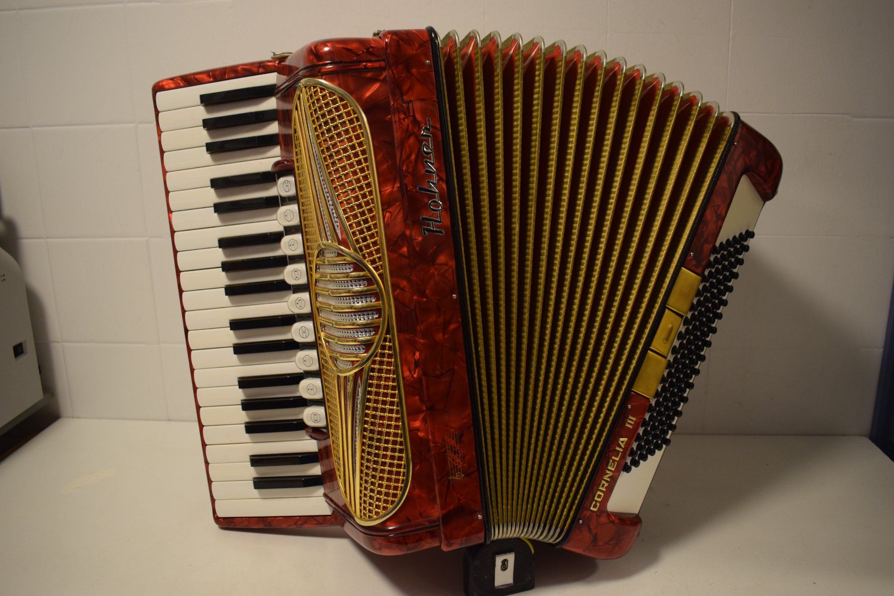 Hohner Strumenti musicali: Akkordeon chromatisch Hohner Cornelia III – Usato da Zürich venduto da baumusik 5