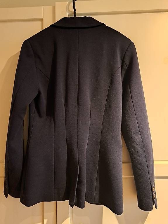 H&M Giacche: Dunkelblauer Baumwoll-Blazer in Grösse S – Usato da Schmerikon venduto da Nicole0120 2