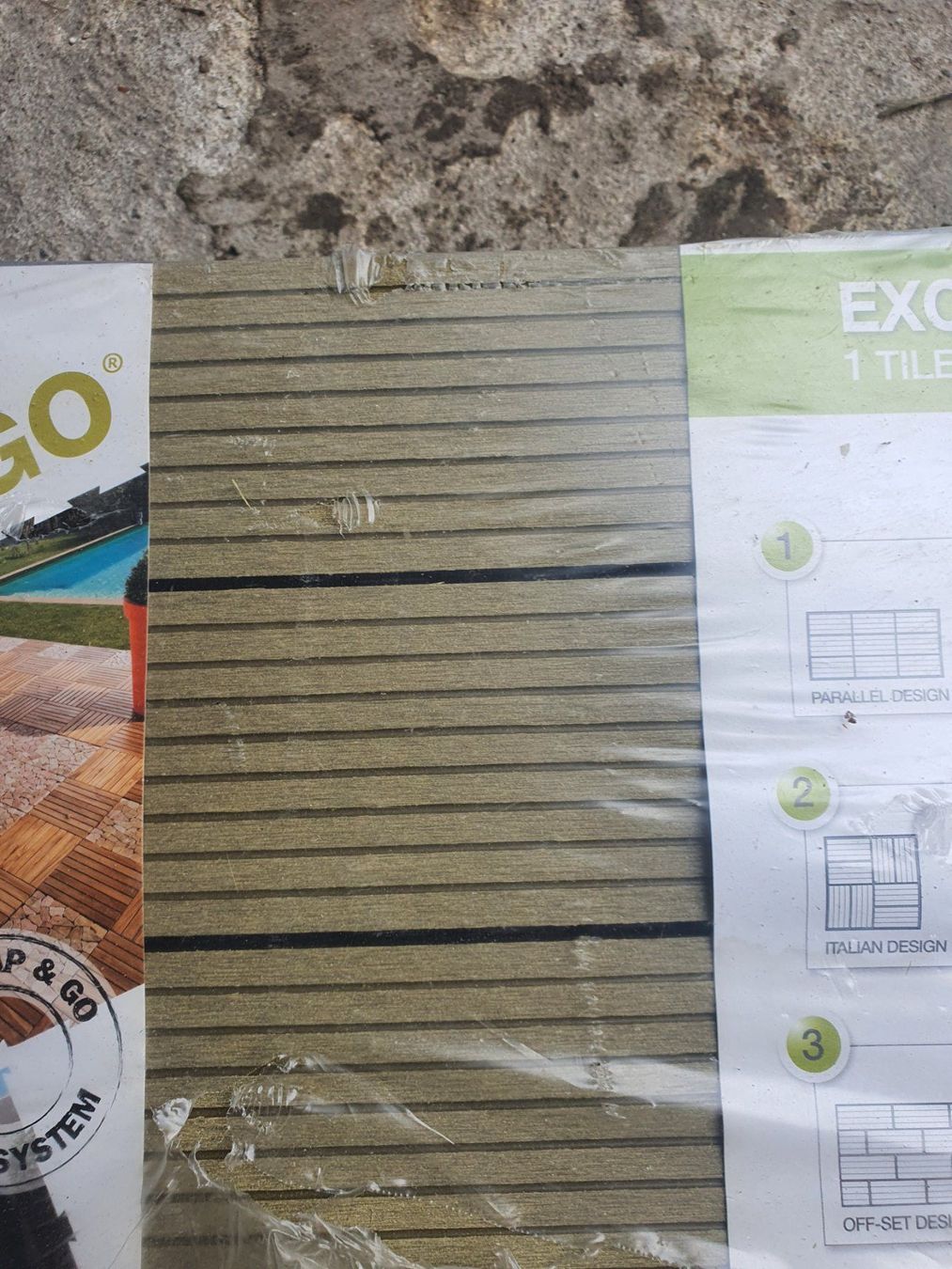 Rivestimenti per pavimenti: Terrassen platten – Nuovo e nell'imballaggio originale da Erstfeld venduto da Gina033 3