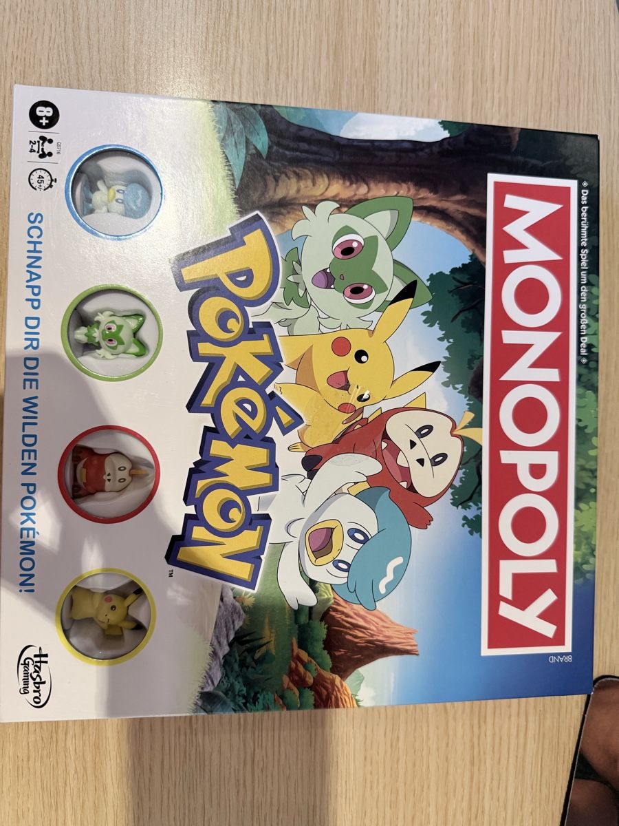 Hasbro Giochi: Monopoly Pokémon Edition neu unbenutzt – Nuovo (secondo la descrizione) da Hindelbank venduto da ljordan