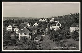 AK Dornach /SO, Häuser in Oberdornach
