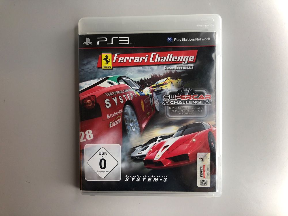 Ferrari Challenge - PS3 (Gebraucht) in St.gallen für CHF 15 – mit ...