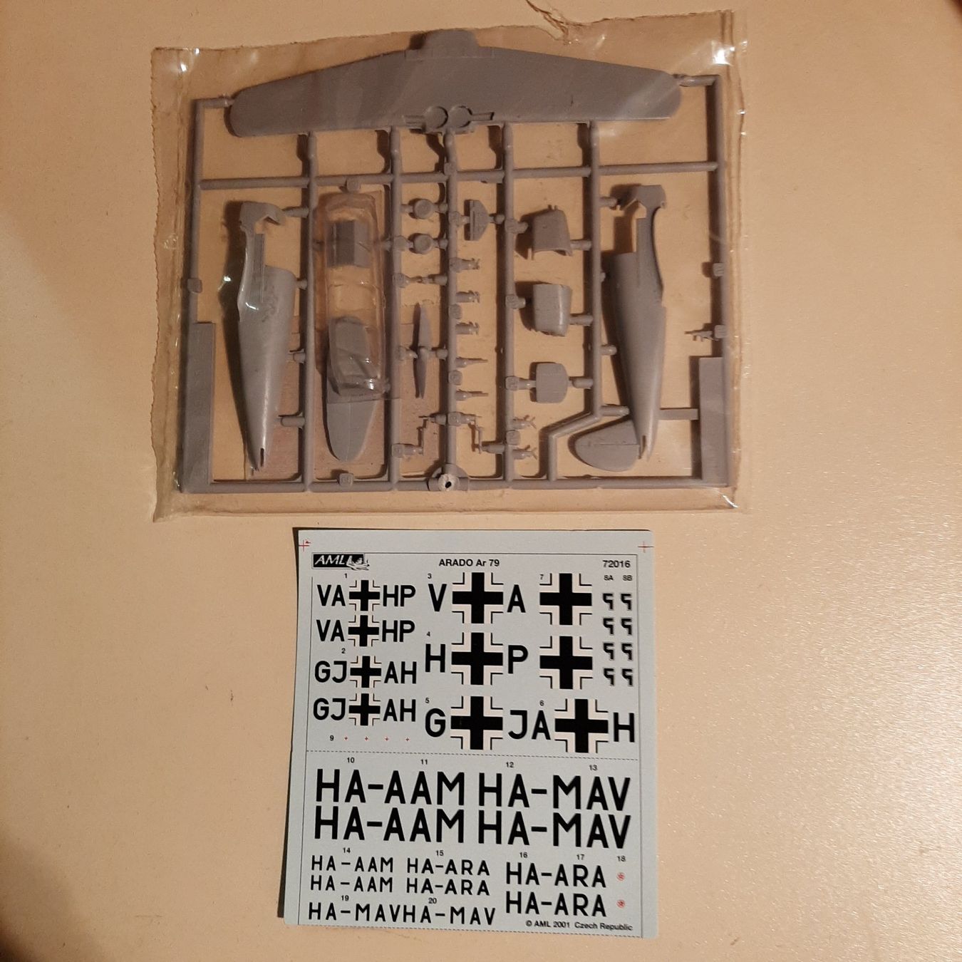 Arado Kit di modellismo & Modellini statici: 381a ... Arado Ar 79 ... AML 72016 – Nuovo (secondo la descrizione) da Bonstetten venduto da Benibanny59 3