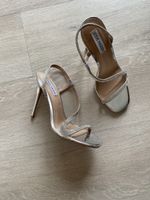 Sandales Steve Madden argentées à talons état neuf 39