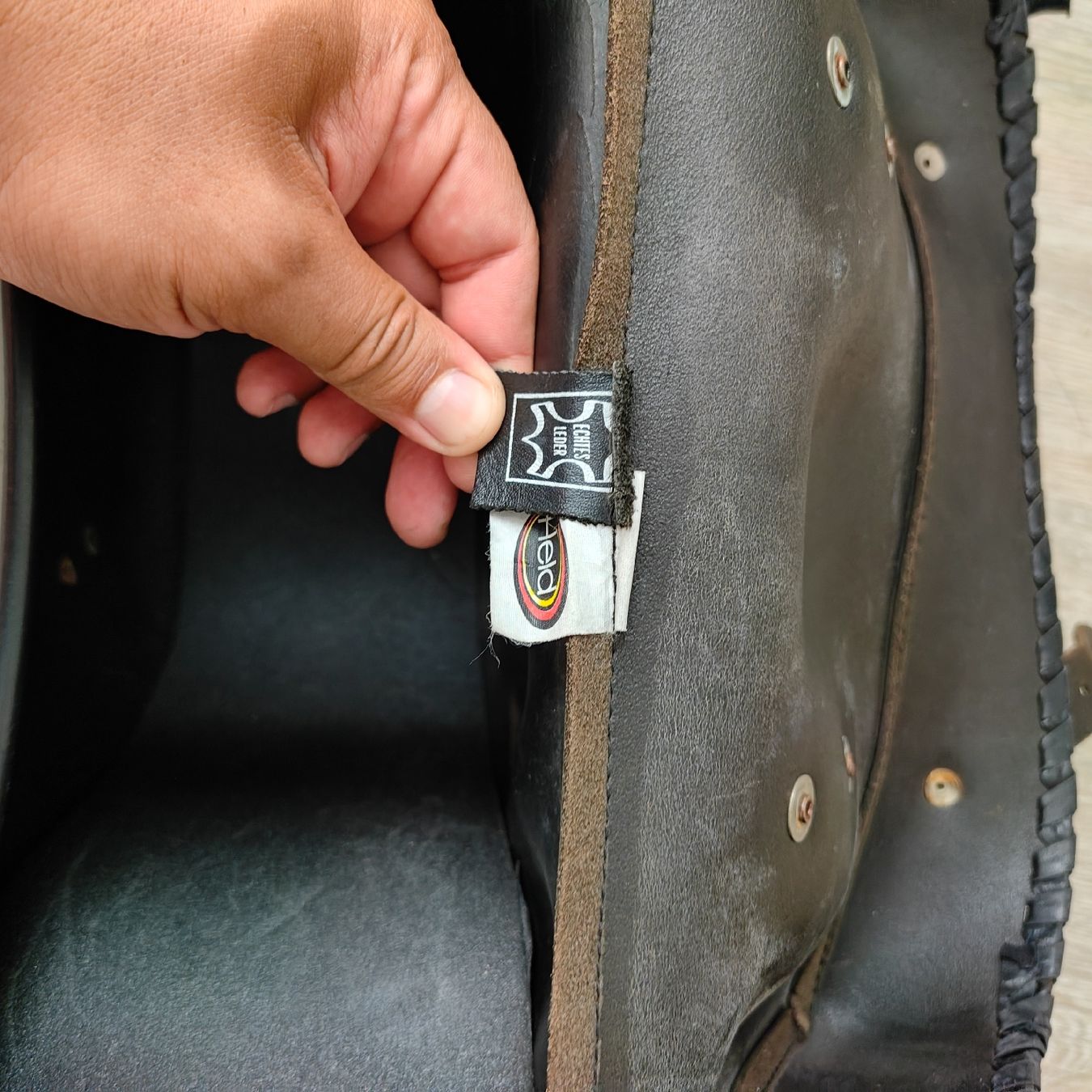 Held Borse: Held Leder Satteltaschen Set Motorrad  – Usato da Münsingen venduto da ale_md2s 3