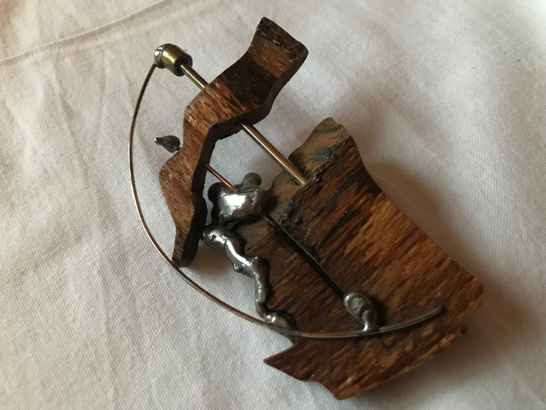 Spille & Fermagli: Brosche unikat, vintage? art deco? – Usato da Basel venduto da jillybean 3