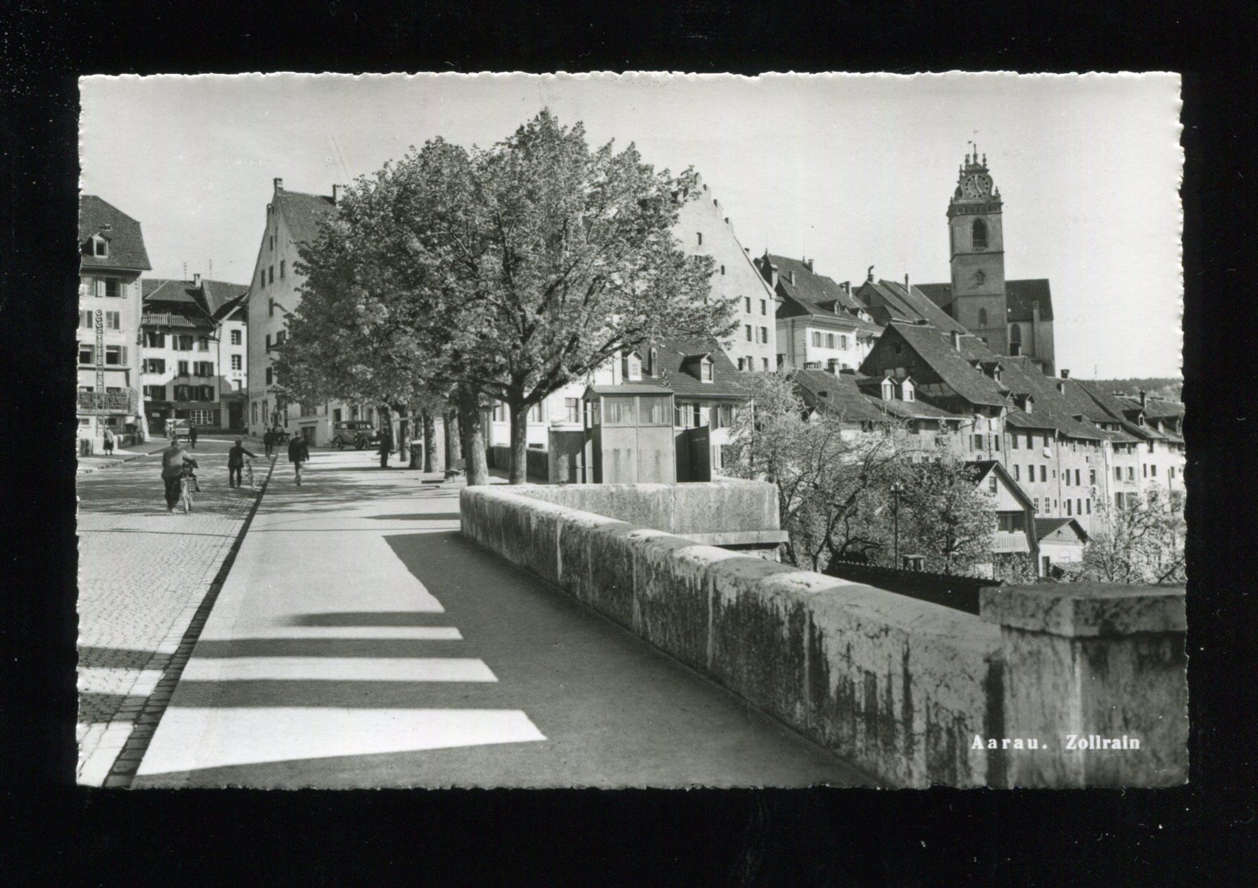 Ansichtskarten: Aarau, Zollrain – Gebraucht aus Aarau von Elmaar41
