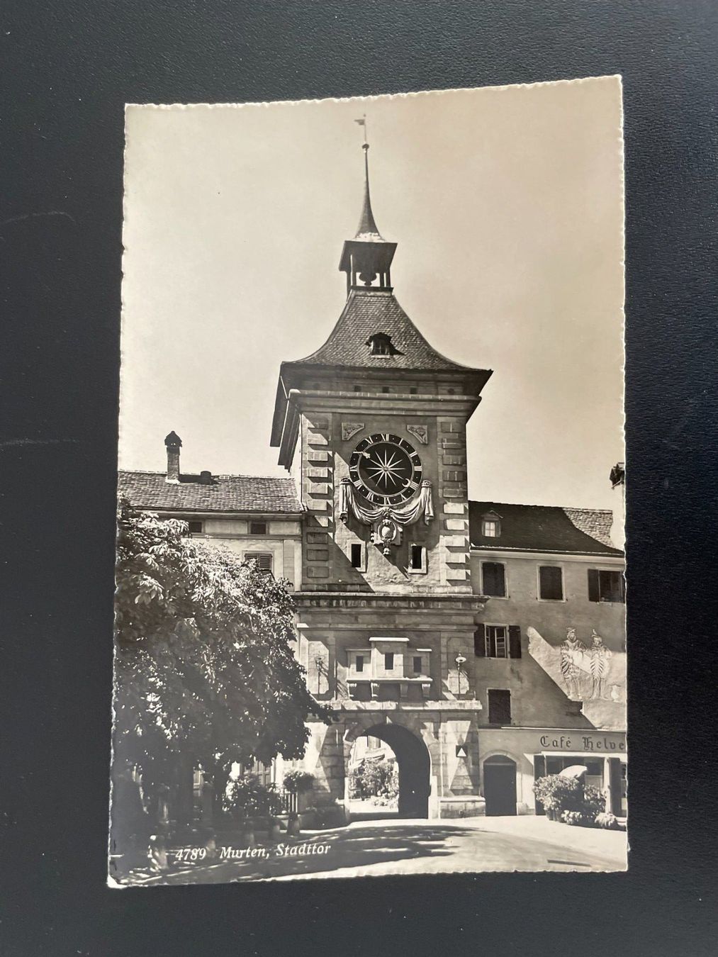 Ansichtskarten: AM FR Murten, Stadttor – Gebraucht aus Thal von Danny82
