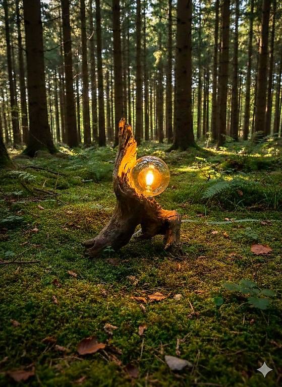 Lampade: Wunderschöne Lampe aus Schwemmholz – Usato da Brunnen venduto da PatrickAndrea