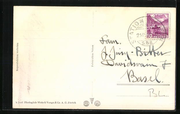Cartoline postali: AK Laufen, Teilansicht mit Kirche – Usato da Berlin venduto da bartko-reher 1