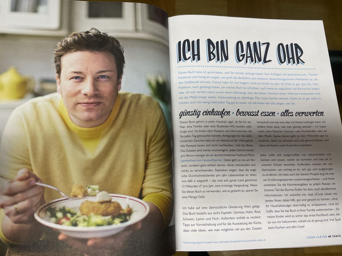 Libri: Kochbuch Jamie Oliver – Nuovo (secondo la descrizione) da Freidorf TG venduto da ibipatria 1