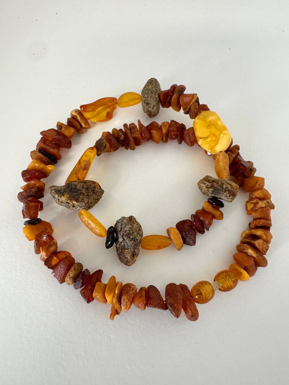 Catenine: Halskette Bernstein/Amber/Ambre – Nuovo (secondo la descrizione) da Biberist venduto da tl-schmuck 1