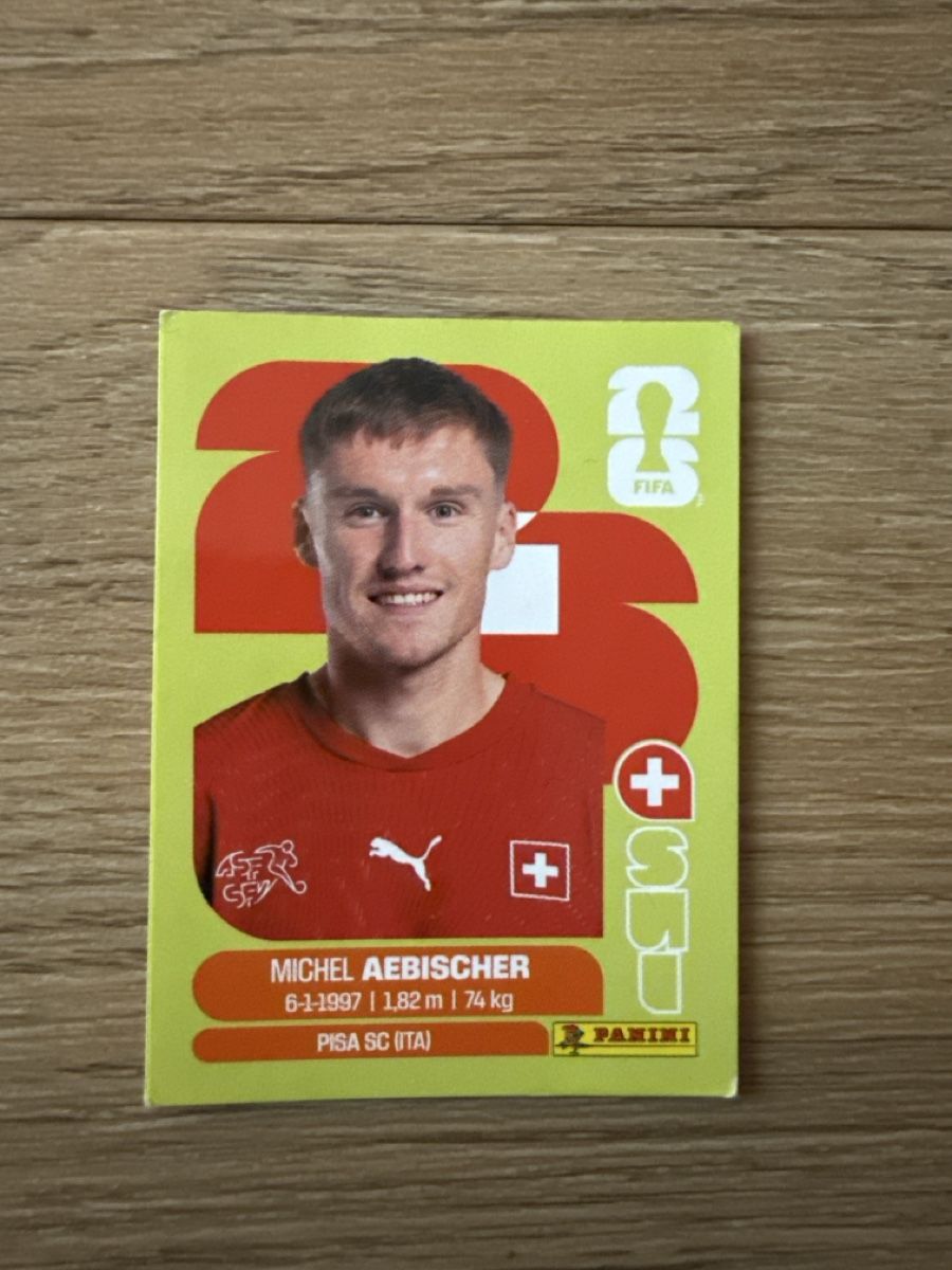 Panini Carte collezionabili: Michel Aebischer Panini Sticker Sui16 – Usato da Frenkendorf venduto da emi_jg7b