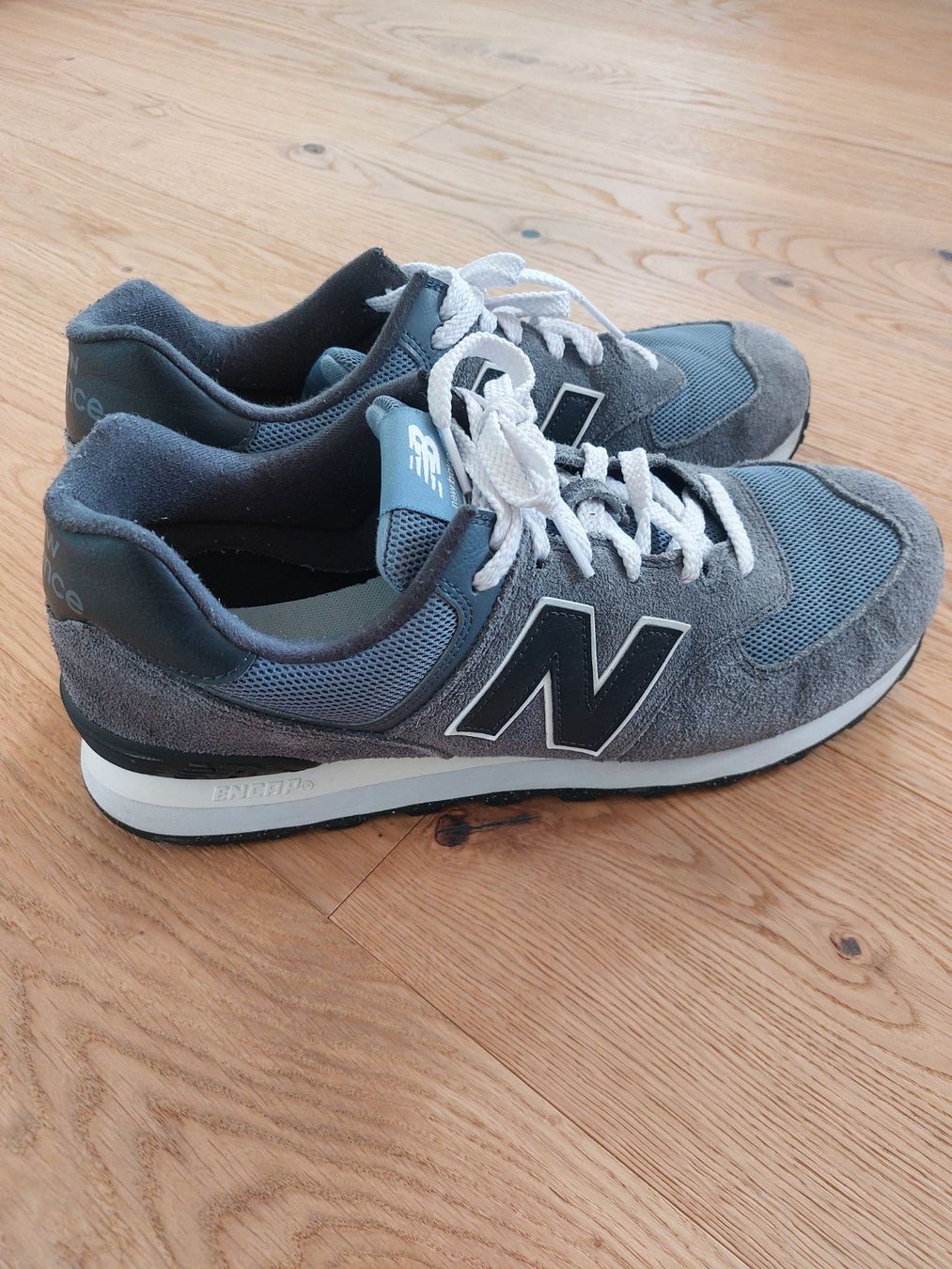 New Balance Chaussures hommes: New Balance 574 Blau, Grösse 46.5 – Neuf (Voir description) à Thun par thi_l885