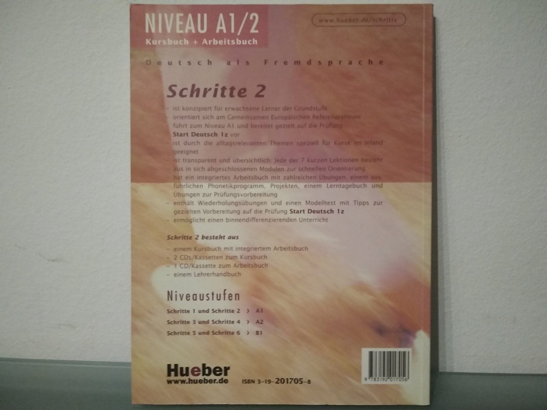 Libri: Schritte 2:  Kursbuch + Arbeitsbuch mit Audio-CD – Usato da Bäch SZ venduto da Swissy46 1