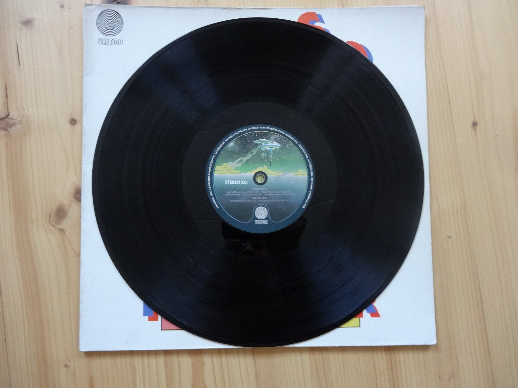 Vinyles: LP PILEDRIVER Status Quo 1973 – D'occasion à Anwil par C-DAIHA 3