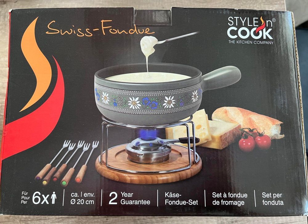 Fondueset Keramik EDELWEISS Kaufen auf Ricardo