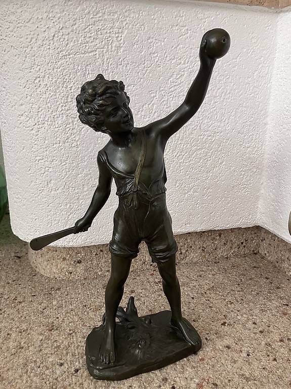 Sculture & Statue: Bronzestatue F. Iffland – Usato da Grenchen venduto da Gabrini