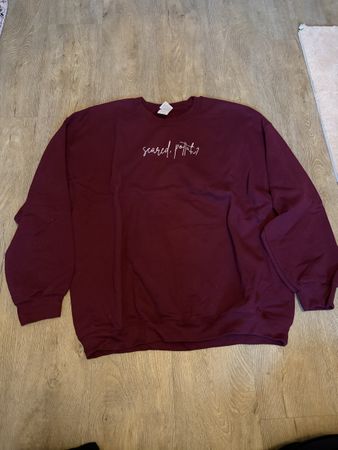 Harry Potter Pullover dunkelrot Aufdruck Grösse XL neu