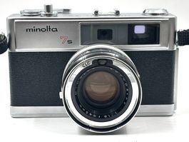 Minolta Hi-Matic 7s mit Rokkor 45mm 1.8